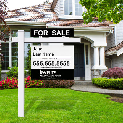 Custom Aluminum Sandwich Board Sign 1/8" - Aluminum Signs for Business & Business Signs