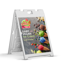 Custom A-Frame Sidewalk Sign Printing - Print with Provision